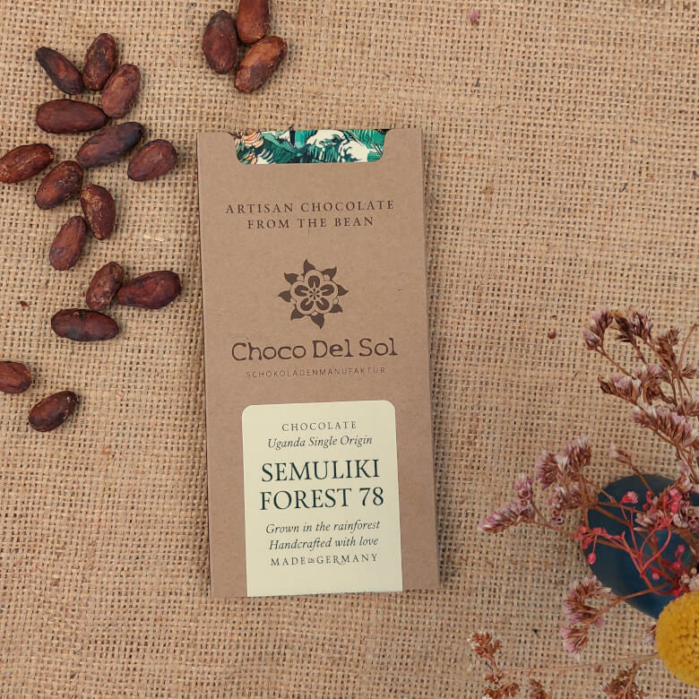 Dunkle Schokolade Uganda Semuliki Forest von Choco del Sol